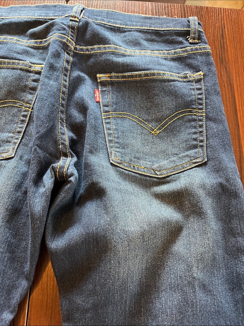 Levi's Men's 511 slim Dark Blue Straight Jeans 29x29 - Picture 5 of 5